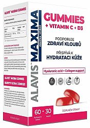 Alavis Maxima Gummies Vitamín C + D3 60 tabliet + 30 kapsúl