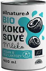 Allnature Kokosové mlieko BIO 400 ml