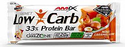 Amix Low-Carb 33% Protein Bar nugát/karamel 60 g