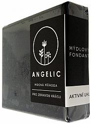 Angelic Mydlový fondant Aktívne uhlie 105 g
