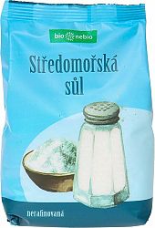 Bio Nebio Stredomorská soľ nerafinovaná 500 g