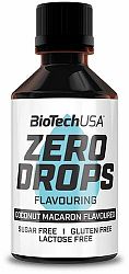 BioTech USA Zero Drops kokosová makrónka 50 ml