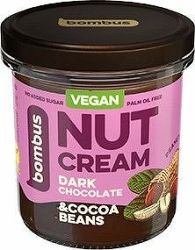 Bombus Nuts energy horká čokoláda/kakaové bôby 300 g