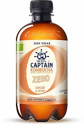 Captain Kombucha Kombucha Zero BIO zázvor/citrón 400 ml