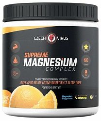 Czech Virus Supreme magnesium complex pomaranč 340 g