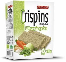 Extrudo Krehký plátok Crispins BIO zeleninový 100 g (2 x 50 g)