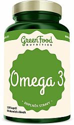 GreenFood Omega 3 120 kapsúl