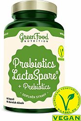 GreenFood Probiotiká LactoSpore® + Prebiotics 60 kapsúl
