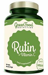 GreenFood Rutín + Vitamín C 60 kapsúl