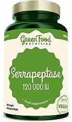 GreenFood Serrapeptase 120000IU 60 kapsúl