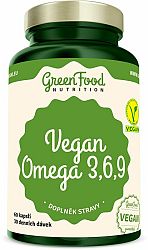 GreenFood Vegan Omega 3, 6, 9 60 kapsúl