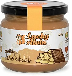 Lucky Alvin Arašidový krém s mliečnou čokoládou 330 g