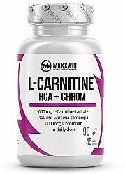 MAXXWIN L-CARNITINE + HCA + CHROM 90 kapsúl