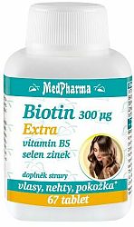 MedPharma Biotin 300 µg Extra 67 tabliet