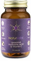 NaturLabs Liposomálna kyselina hyalurónová + vitamín C 30 kapsúl