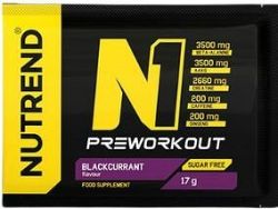 Nutrend N1 Pre-workout čierne ríbezle 17 g
