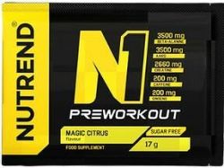Nutrend N1 Pre-workout citrus 17 g