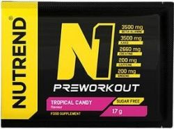 Nutrend N1 Pre-workout tropical 17 g