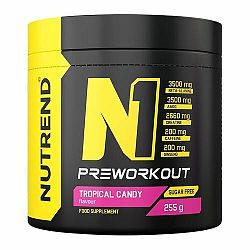 Nutrend N1 Pre-workout tropical 255 g