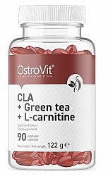 OstroVit CLA + GREEN TEA + L-CARNITINE 90 kapsúl