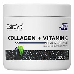 OstroVit Collagen + Vitamín C čierne ríbezle 200 g