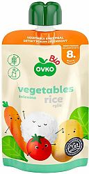 OVKO Príkrm BIO zelenina/ryža 90 g