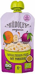 RUDOLFS Kapsička ovocná s ovsenou kašou BIO mango passion 110 g