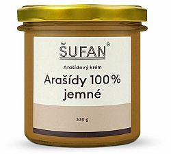 Šufan Arašidové maslo 100% jemné 330 g
