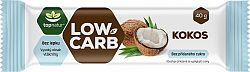 Topnatur Low Carb tyčinka kokos 40 g