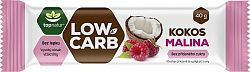 Topnatur Low Carb tyčinka malina/kokos 40 g