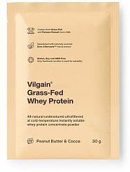 Vilgain Grass-Fed Whey Protein arašidový krém a kakao 30 g