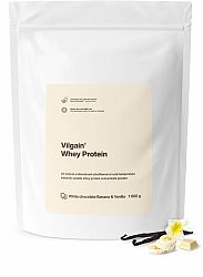 Vilgain Whey Protein biela čokoláda, banán a vanilka 1000 g