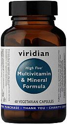 Viridian High Five Multivitamín & Mineral Formula 60 kapsúl