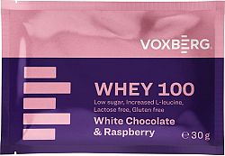 Voxberg Whey Protein 100 biela čokoláda/malina 30 g