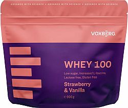Voxberg Whey Protein 100 jahoda/vanilka 990 g