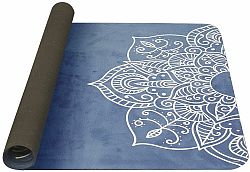 Yate Yoga Mat prírodná guma 185 cm x 68 cm x 0,1 cm tmavě modrá