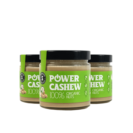 POWERLOGY Powerlogy Organic Cashew Cream 3 x 330 g