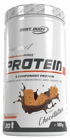 Best Body Nutrition Gourmet premium pro protein sušienka s čokoládou 500 g