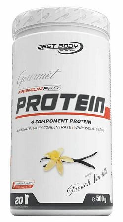 Best Body Nutrition Gourmet premium pro protein vanilka 500 g