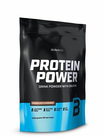 BioTech USA Protein Power čokoláda 1000 g