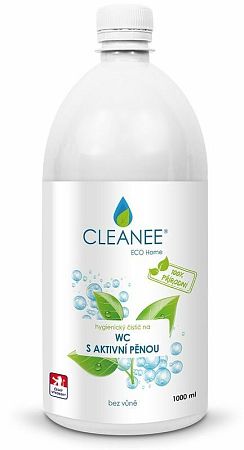 CLEANEE Hygienický čistič WC s aktívnou penou 1000 ml