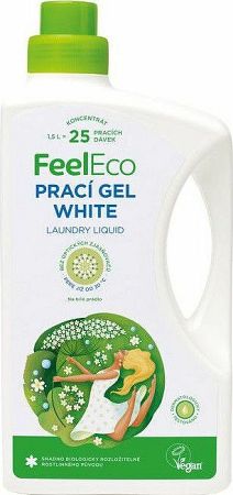 Feel Eco Prací gél na biele prádlo 1500 ml