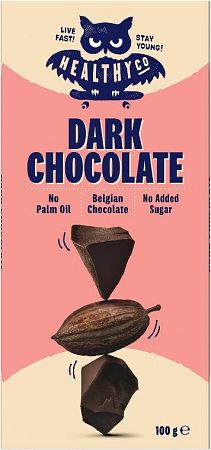 HealthyCo Sugarfree Chocolate horká čokoláda 100 g