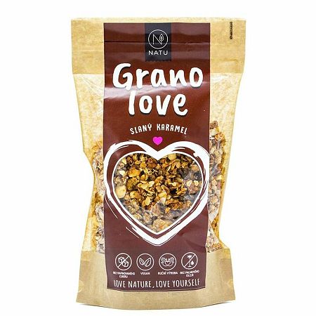 Natu Granolove Granola slaný karamel 400 g