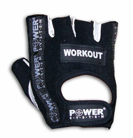 Power System Fitness rukavice WORKOUT S černá