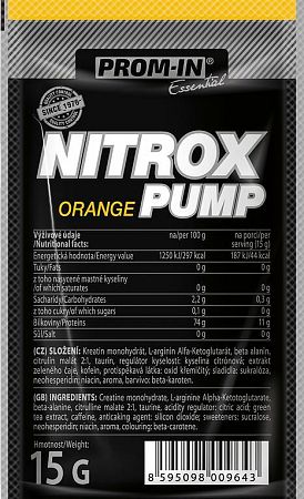 Prom-IN Nitrox Pump višňa 15 g