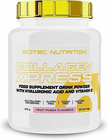 SciTec Nutrition Collagen Xpress ovocný punč 475 g
