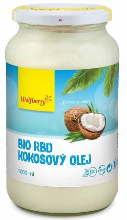 Wolfberry RBD Kokosový olej BIO 1000 ml