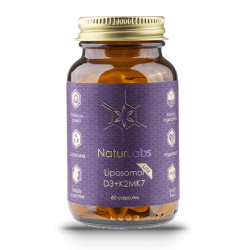 POWERLOGY NaturLabs Liposomal Vitamin D3 + K2 Lite 60 kapsúl