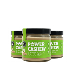 POWERLOGY Powerlogy Organic Cashew Cream 3 x 330 g
